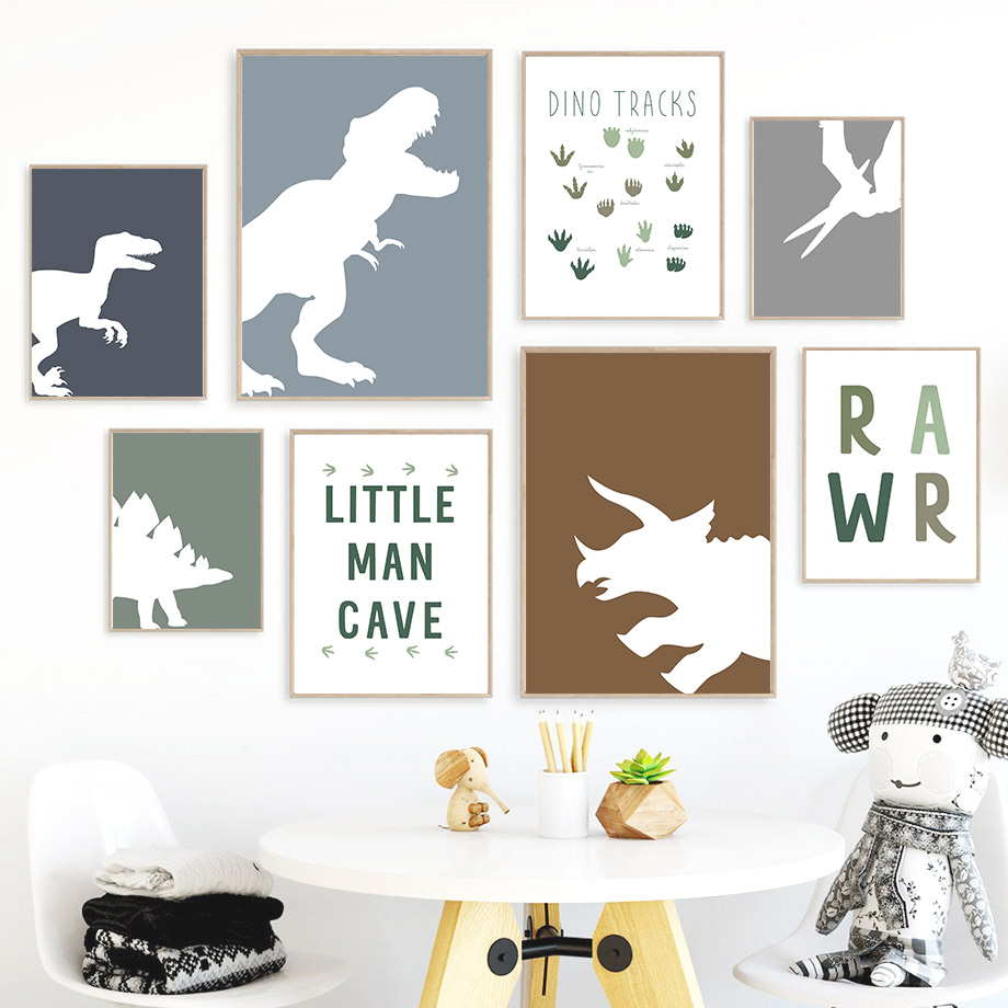 Baby Girl Nursery Quotes - Dinozaury z epoki Jurajskiej Tyrannosaurus Rex