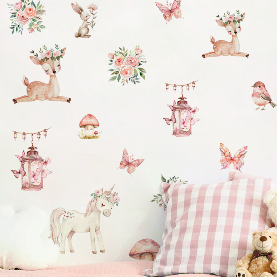 Naklejki ścienne z motywem pię – Baby Girl Nursery Quotes recenzja i cena