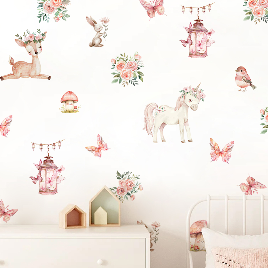 Naklejki ścienne z motywem pię – Baby Girl Nursery Quotes recenzja i cena