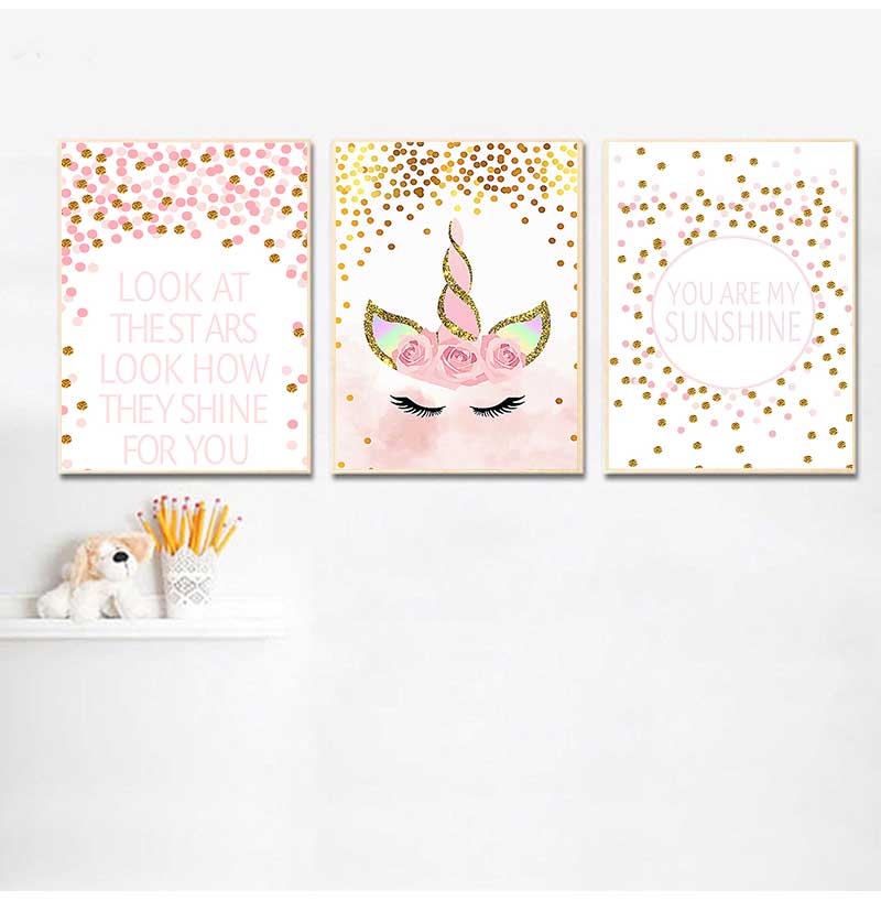 Obraz dekoracyjny Baby Girl de – Baby Girl Nursery Quotes recenzja i cena