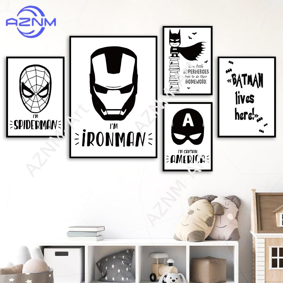 Obraz na płótnie, grafika ście – Baby Nursery Boy recenzja i cena